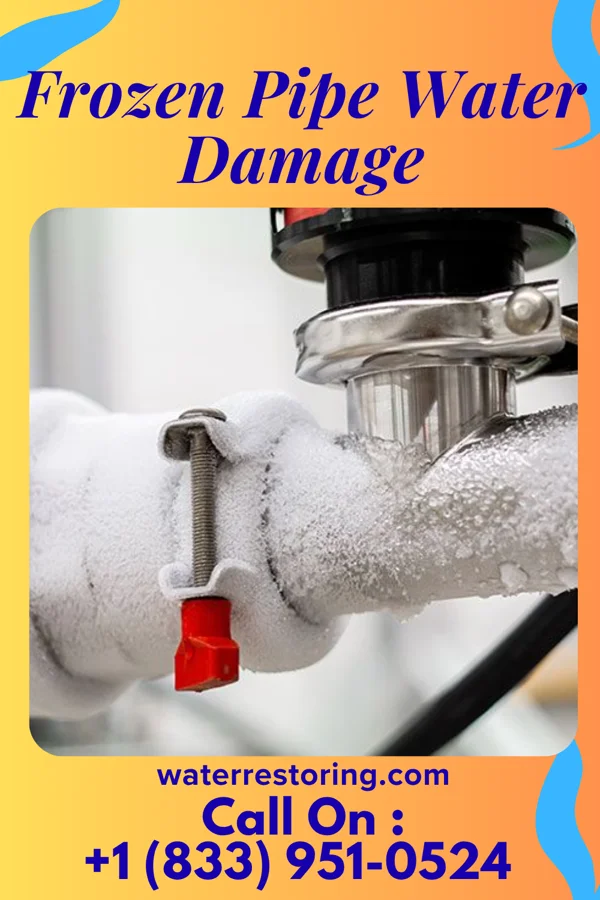 Frozen Pipe Water Damage in Springville, NY